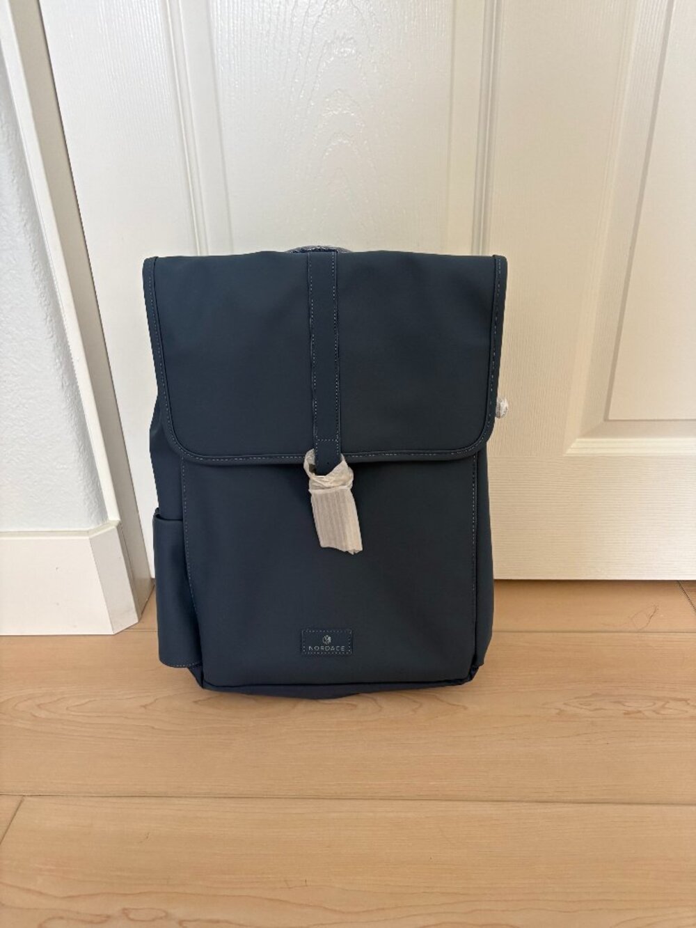 NWT Nordace Siena Element Flap Backpack Blue Waterproof